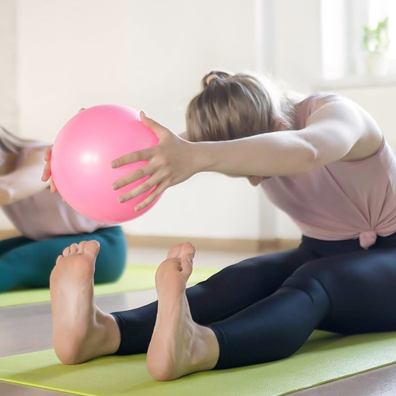 Balle de Pilates anti-éclatement en PVC avec pompe — ballon d’exercice pour l’entraînement de l’équilibre