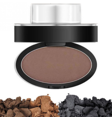 Eyebrow Stamp Kit With Powder, Waterproof, Natural Finish, 3 Shapes, 3 Colors