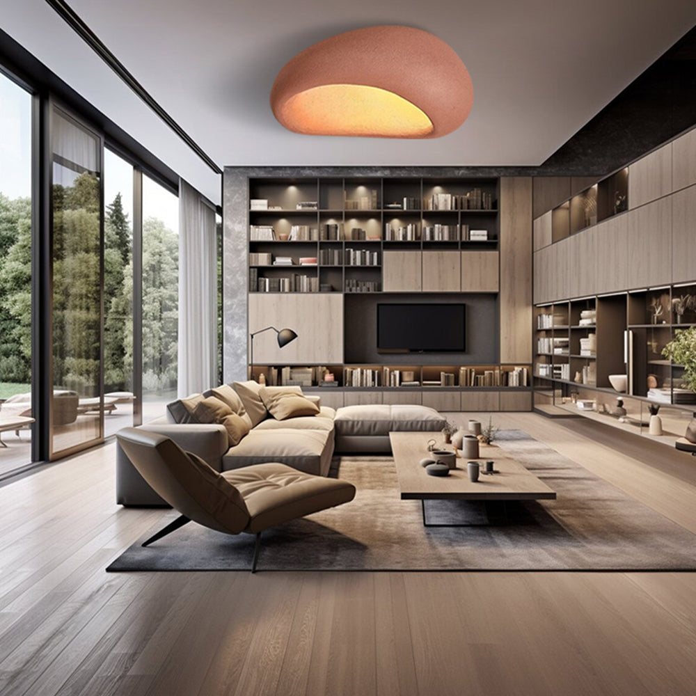 Kairoa Ceiling Light With Japanese Inspired Glow And Wabi Sabi Ambience Soft Ambient Glow For Relaxing Spaces