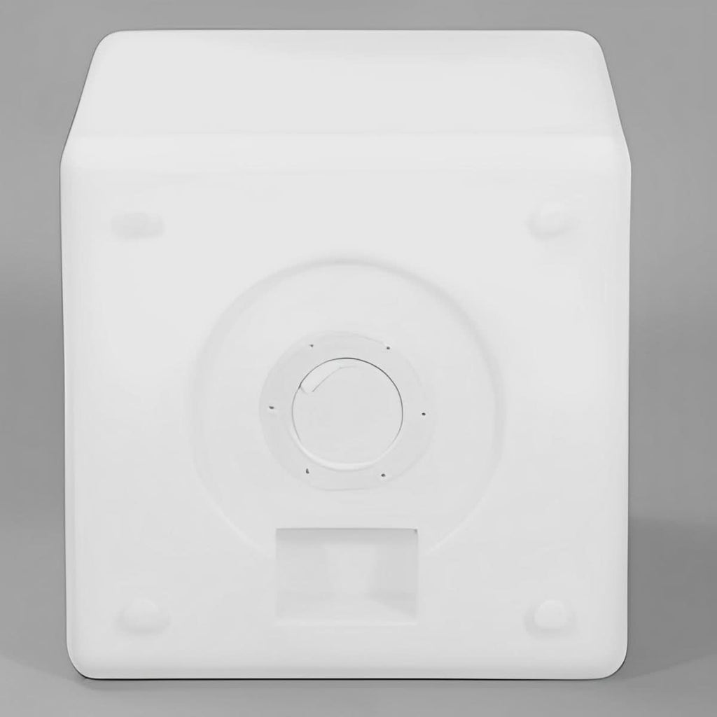 CUBECREST kubusvormige vloerlamp voor buiten - RGB-verlichting, afstandsbediening, dimbaar en weerbestendig ontwerp