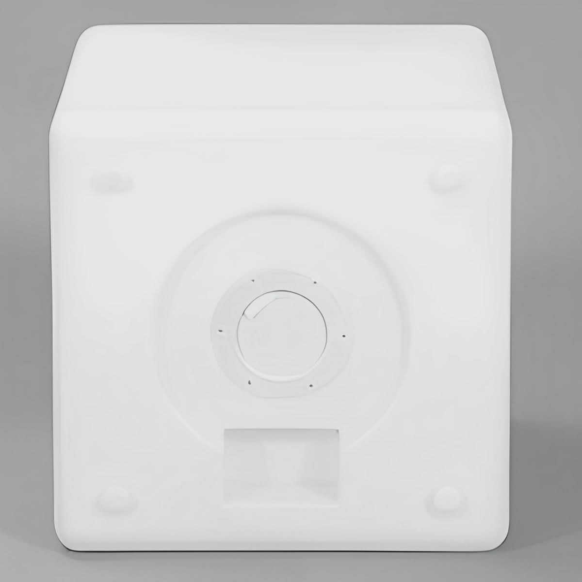 CUBECREST kubusvormige vloerlamp voor buiten - RGB-verlichting, afstandsbediening, dimbaar en weerbestendig ontwerp