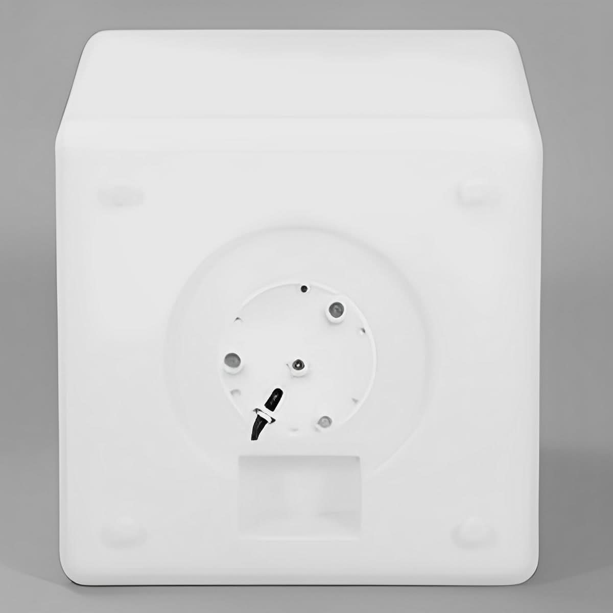 CUBECREST kubusvormige vloerlamp voor buiten - RGB-verlichting, afstandsbediening, dimbaar en weerbestendig ontwerp