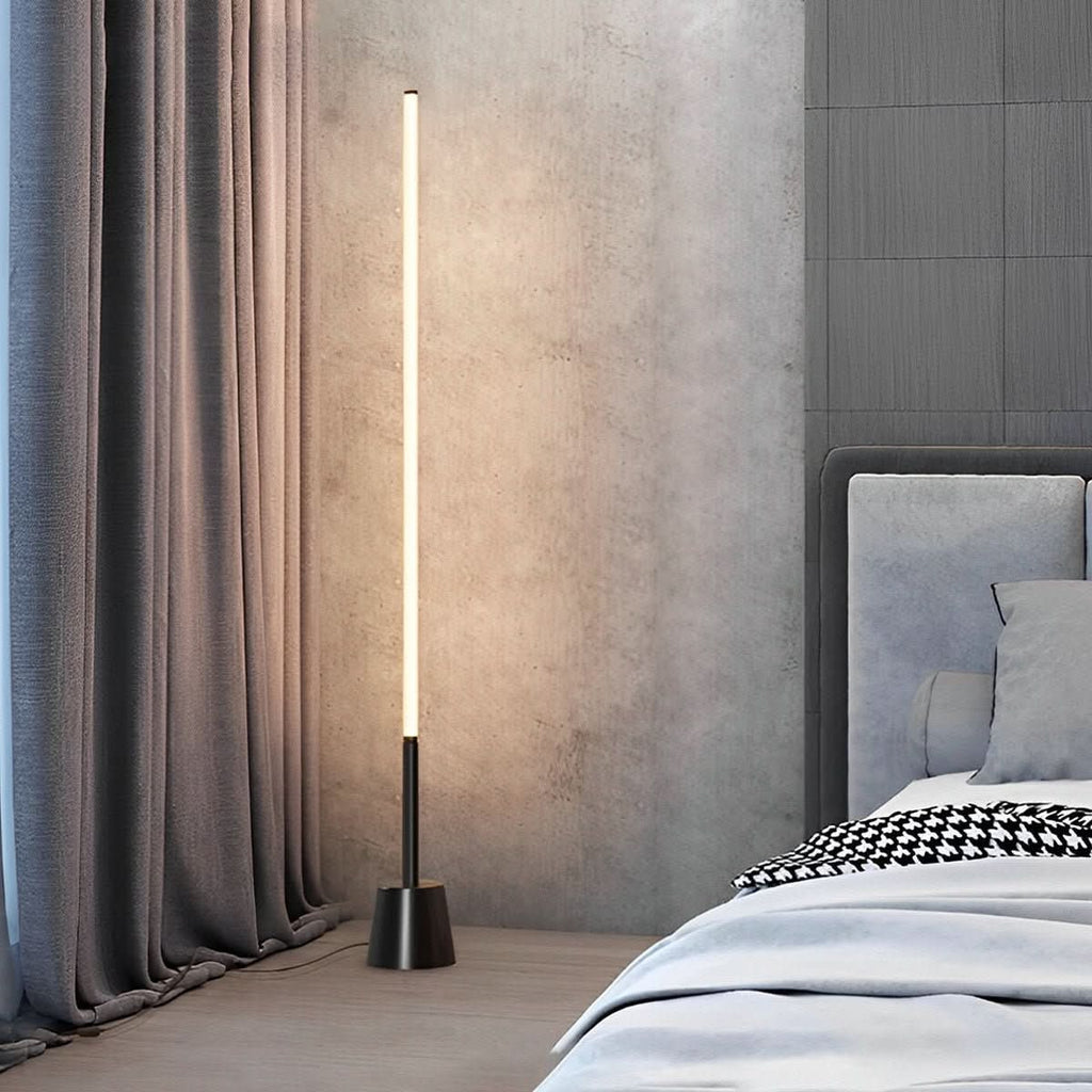 مصباح أرضي LED بزاوية 360° من LUMIORBIT — توهج دائري كامل ونحيف للمساحات الداخلية الراقية