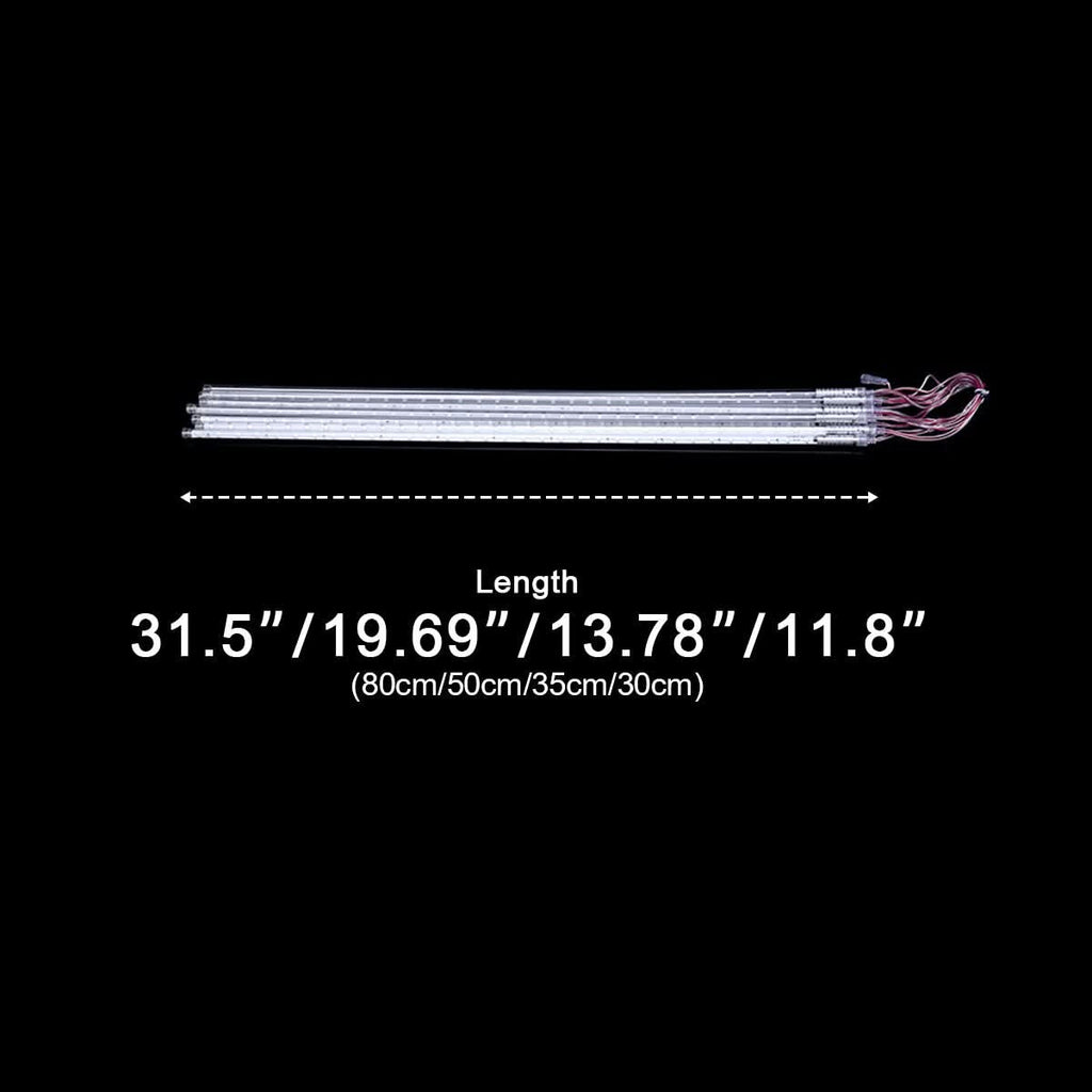METEORLUME – שרשראות תאורת מטאורים מדורגת עמידות למים, עם תאורה היקפית של 360°, מצבי תאורה דינמיים ובהירות מתכווננת