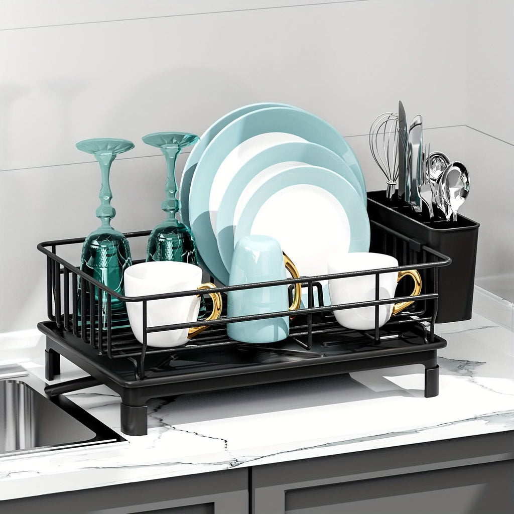 Scolapiatti DRIPMASTER — Organizer multifunzionale con drenaggio efficiente