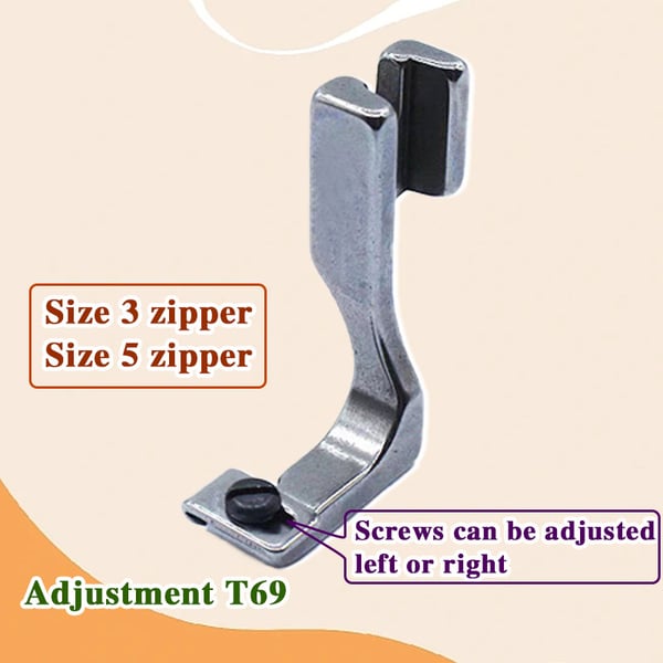 Zipper Foot For Invisible Zips On Sewing Machines Today