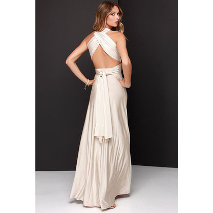Robe à Lacets Croisés
