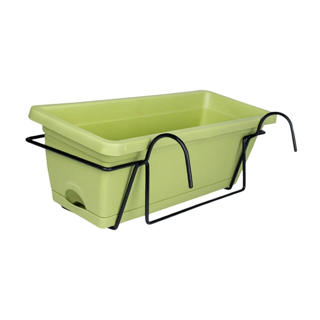GARDENRAIL Fioriera da appendere alla ringhiera del balcone — Ampio spazio per esporre le piante