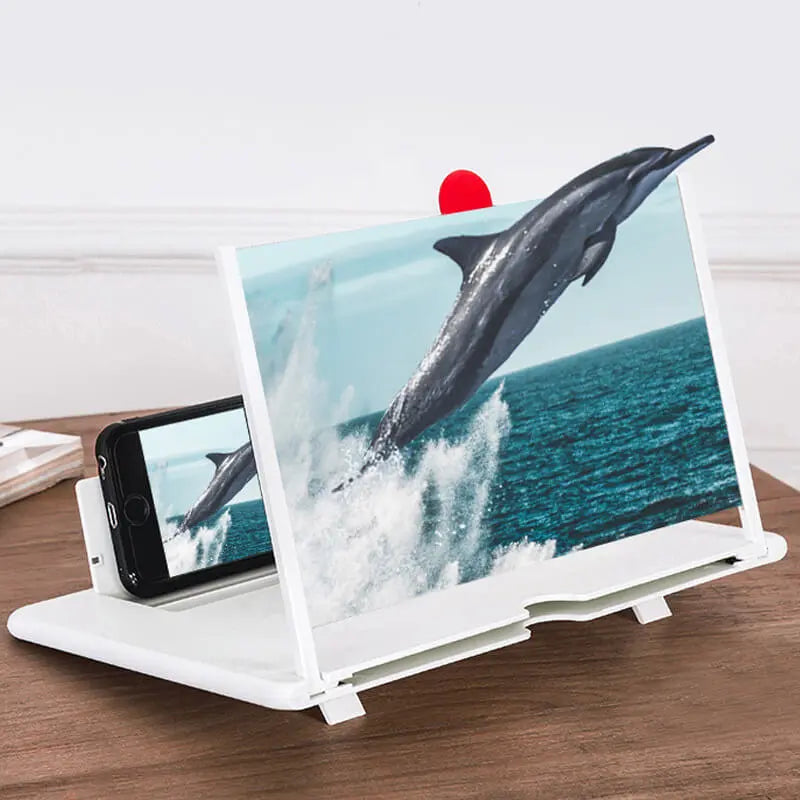 スマートフォン用3Dスクリーン拡大鏡 — 画面を大きく表示