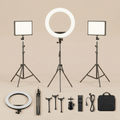 ProLite 18 Inch Ring Light And Tripod For Vlogging And Makeup And Photography Projects