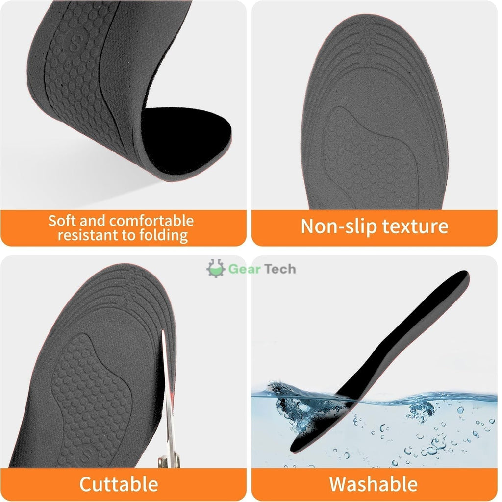 Rechargeable USB Heated Insoles For Work Shoes And Boots
