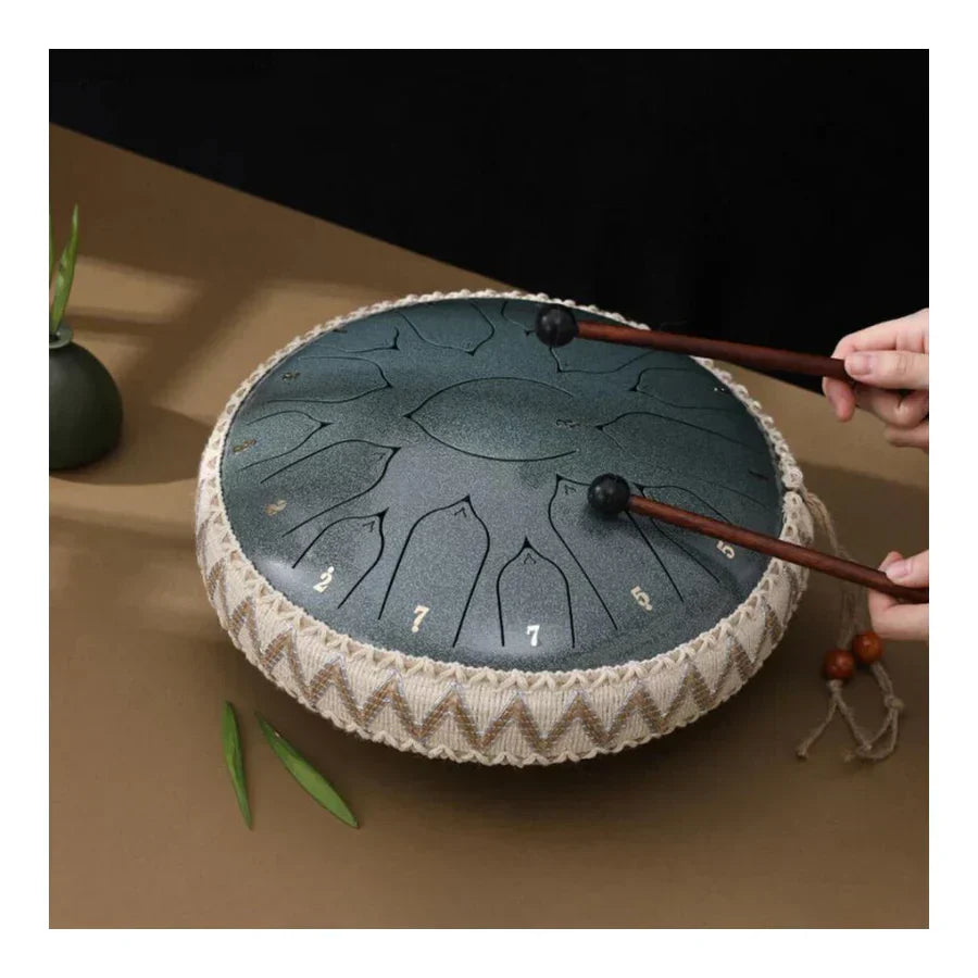 Steel Tongue Drum Handpan For Anti Stress Meditation And Relaxation