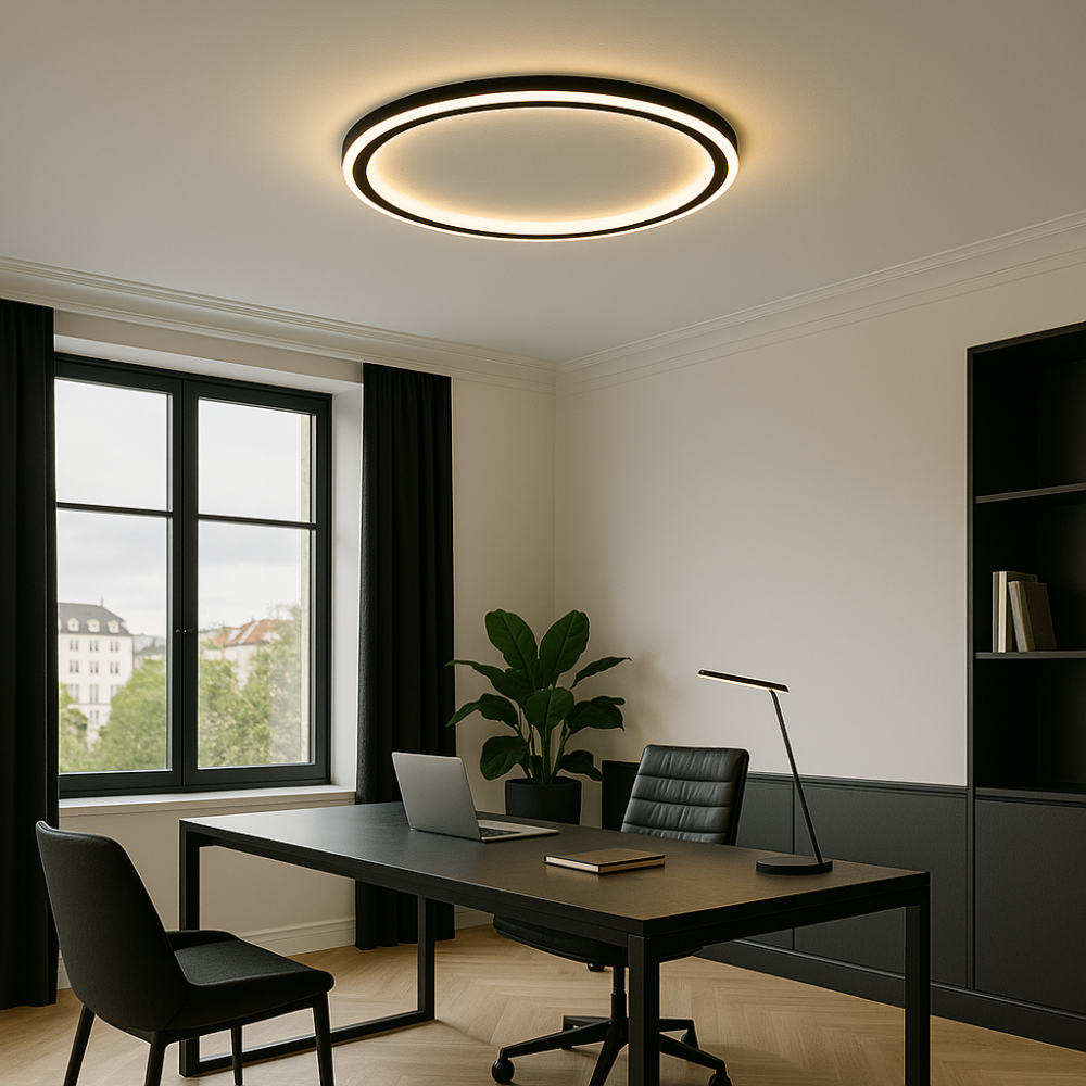 Nordic SkagaNova Dimmable LED Ceiling Light With Warm White Glow For Modern Living Spaces