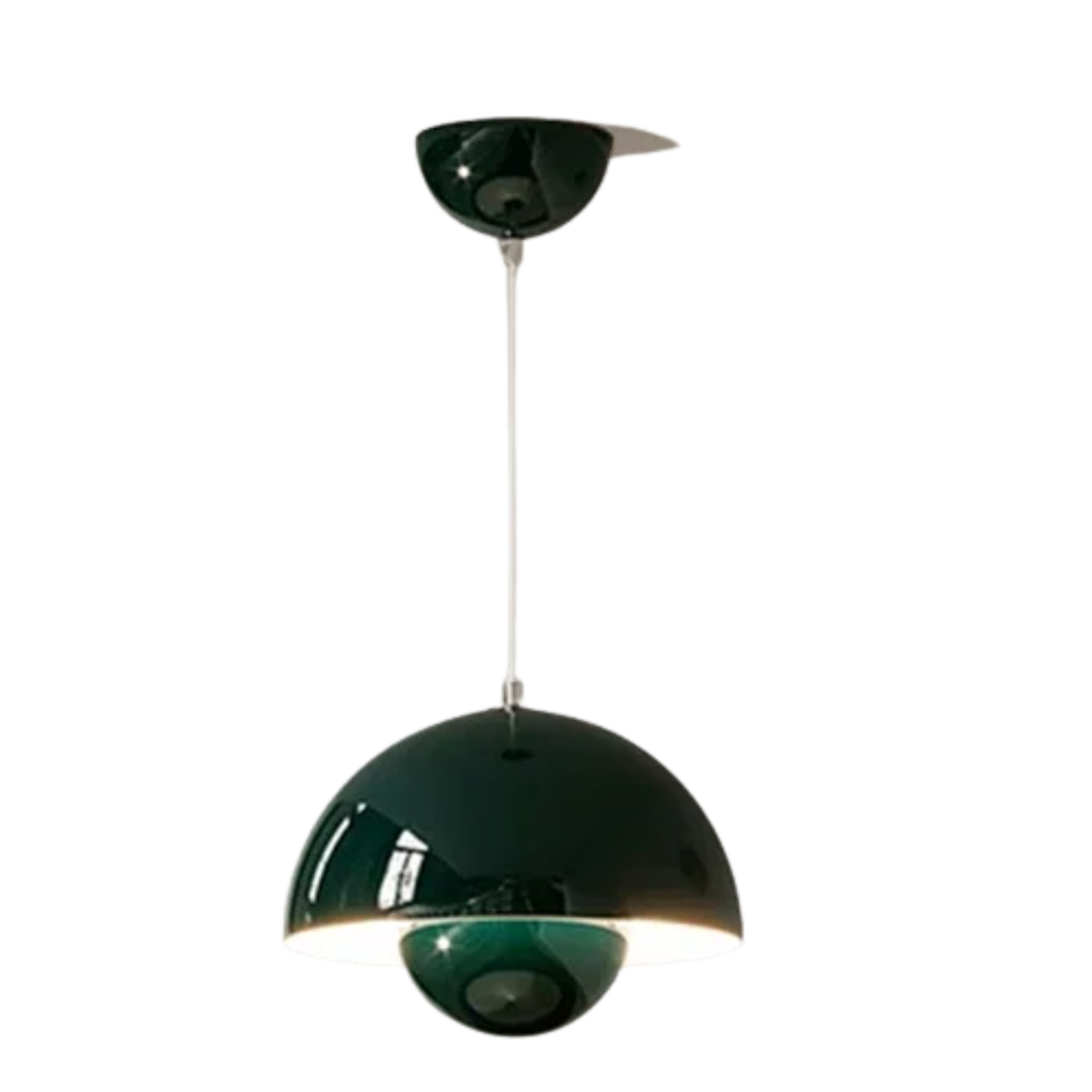 Macaron Nordic LED Pendant Chandelier — Mushroom-Inspired Shades, Soft Color Design