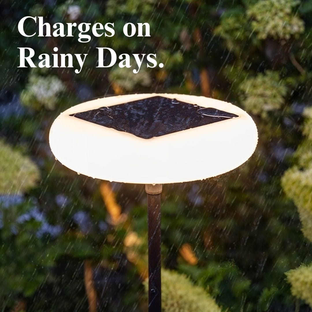 LumaVerve Solar LED Outdoor Light For Patios And Gardens, Waterproof And Adjustable