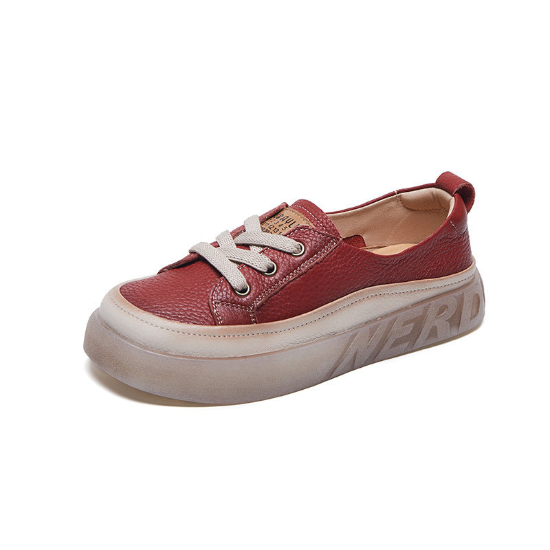 Sneakers en Cuir Véritable – Ultra Confort