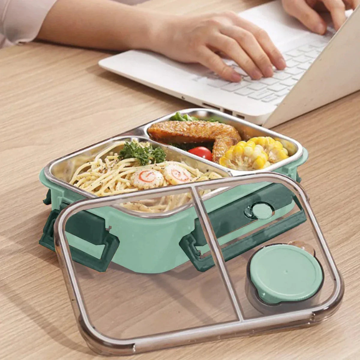 Insulated Thermos Lunchbox With Leak Proof Seal For Warm Meals On The Go