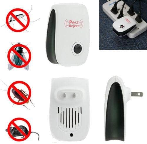 Garden Ultrasonic Pest Repeller, No Chemicals, Child And Pet Friendly, Up To 74 Sq Meters