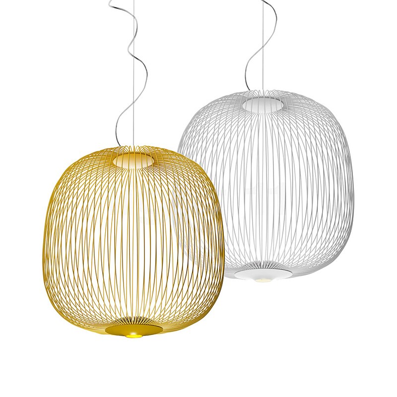 Spokes Motif Pendant Light For Modern Interiors, Diameter Of 35 Cm, Height Of 135 Cm, Ideal For Dining Rooms