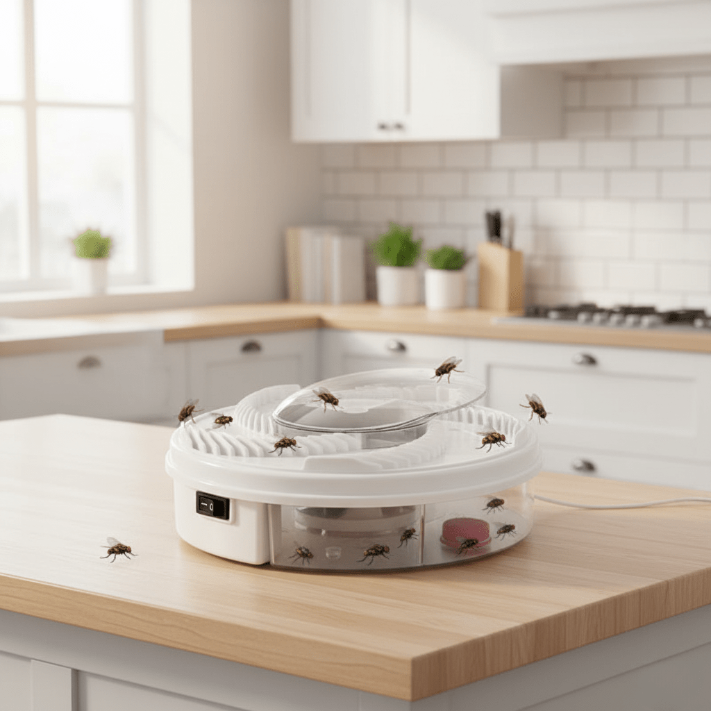 AeroGuard Quiet Eco-Friendly légycsapda — kompakt elektromos készülék