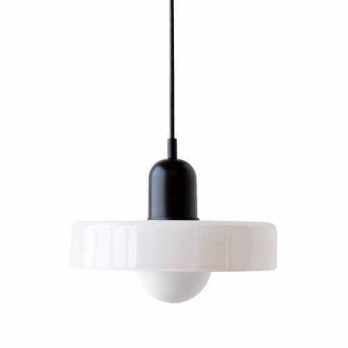 Bauhaus Style Glass Pendant Light For Dining And Living Areas