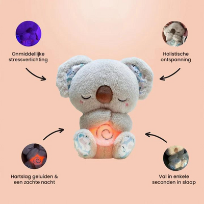 Cozy Koala Plush With Aromatherapy And Heat For Stress Relief