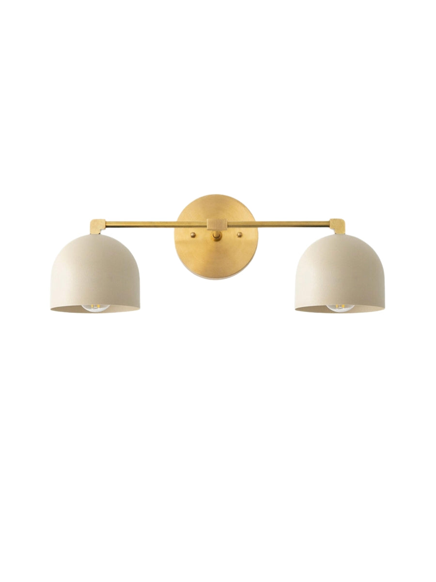 Mid-Century Dome Wall Lamp With Retro Design For Bathroom And Hallway