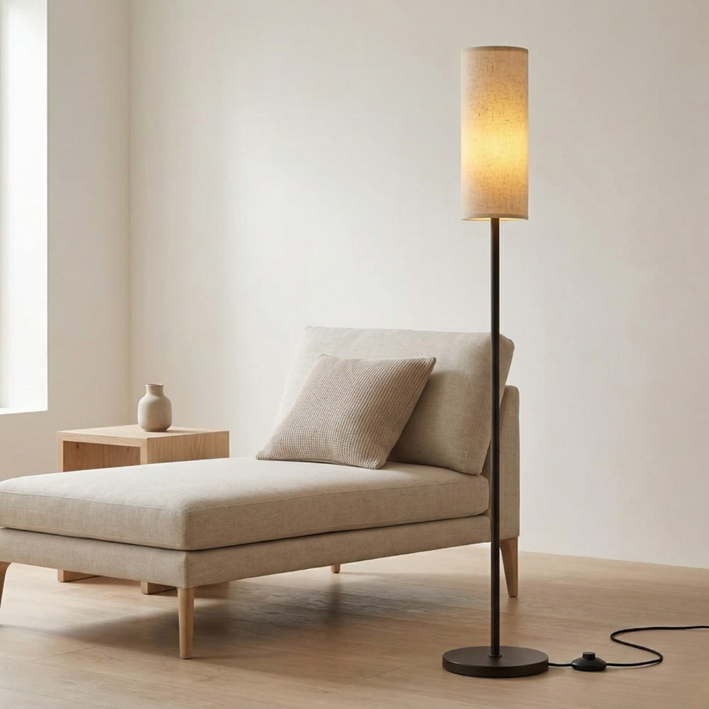 Floor Lamp With Dimmable LED Capability For Home Lighting Perfect For Living Rooms And Bedrooms