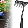 Durable Steel Outdoor Rake For Weeding And Soil Cultivation