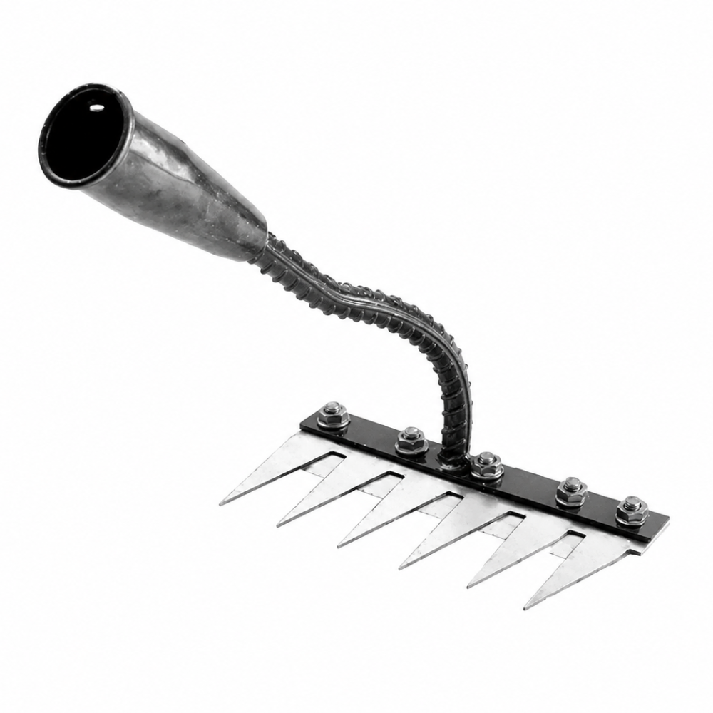 Durable Steel Outdoor Rake For Weeding And Soil Cultivation