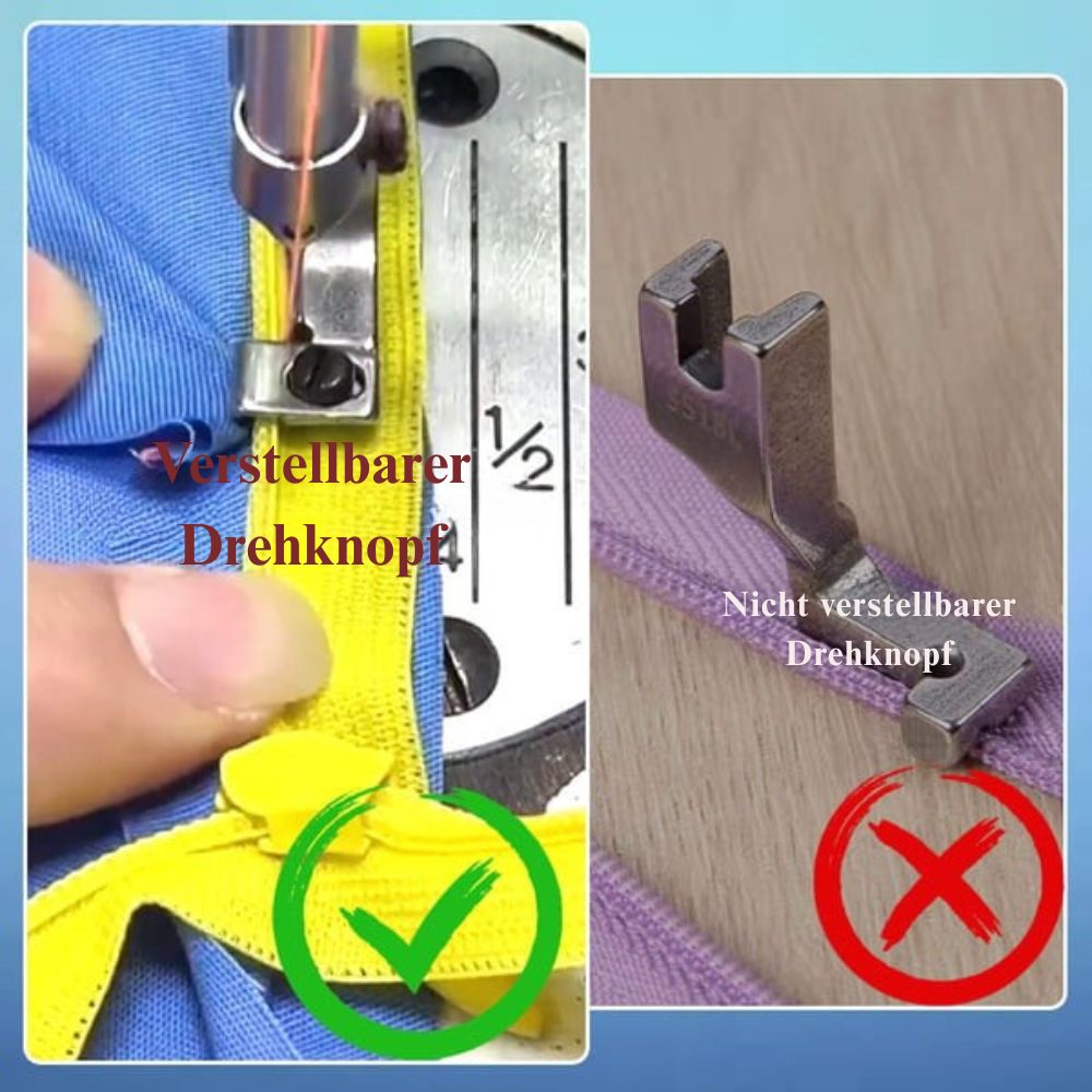 Zipper Foot For Invisible Zips On Sewing Machines Today