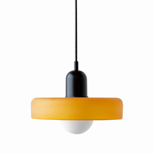 Bauhaus Style Glass Pendant Light For Dining And Living Areas