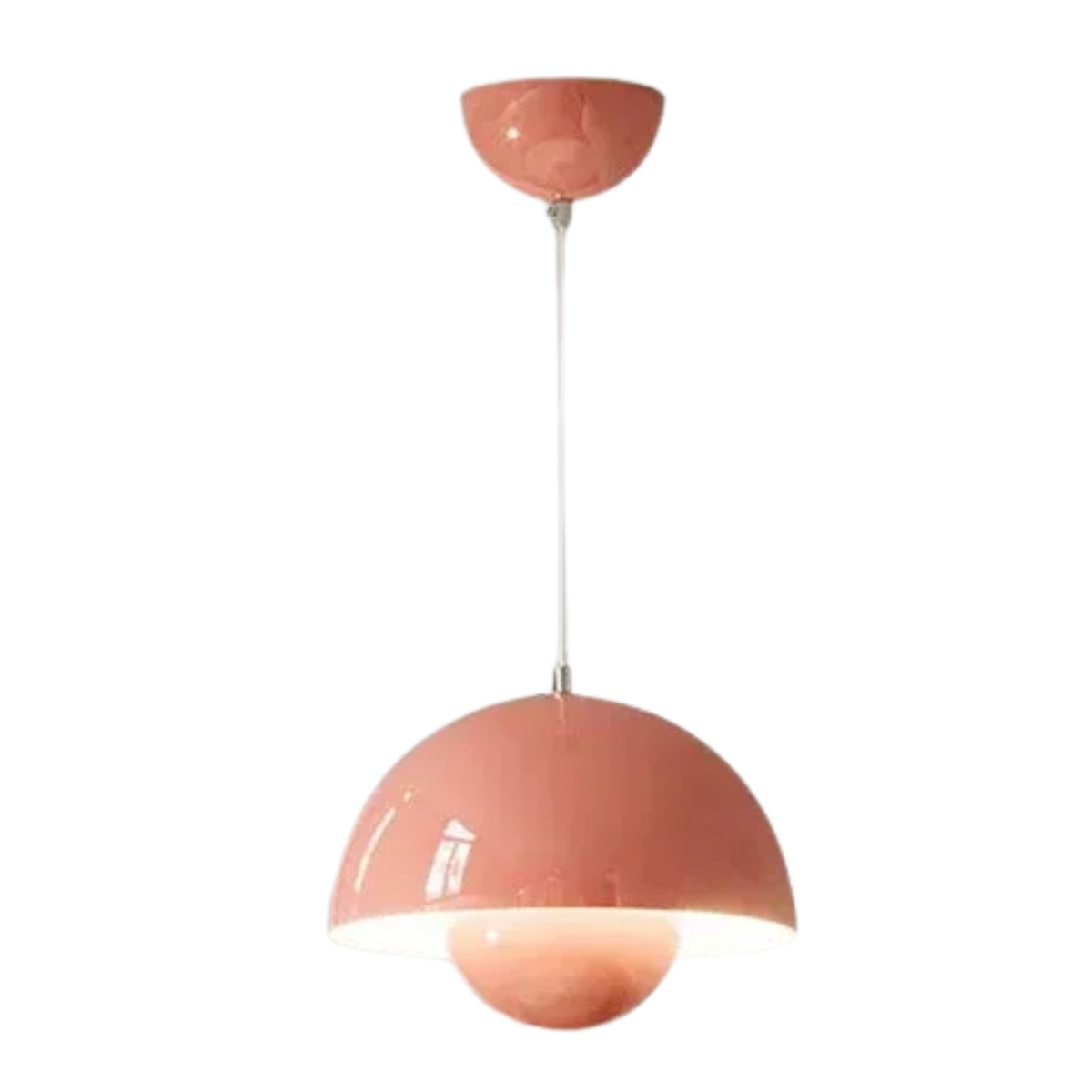 Macaron Nordic LED Pendant Chandelier — Mushroom-Inspired Shades, Soft Color Design