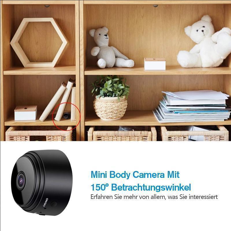 Miniaturní Wi-Fi bezpečnostní kamera — magnetické uchycení, noční vidění se zorným úhlem 150°