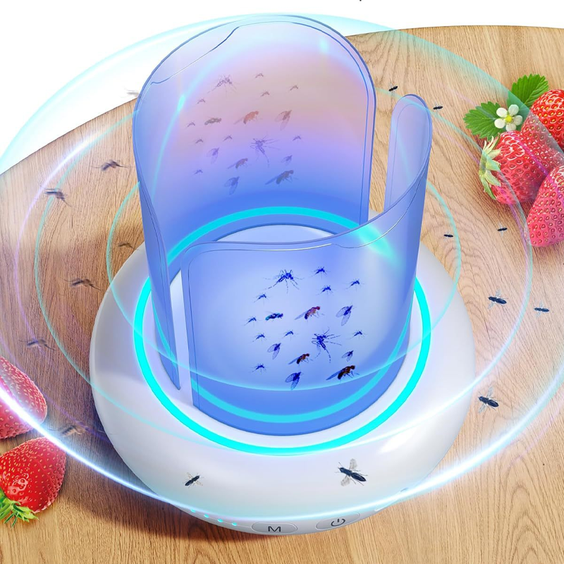 360° UV Insect Trap — Chemical-Free Mosquito, Fly, Moth & Fruit Fly Control