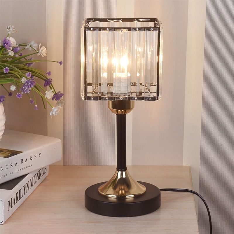 Nordic Crystal Table Lamp With Crystal Details For Modern Interiors And Home Decor