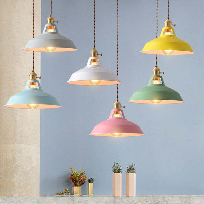 NovaLume Spectrum Morandi Pendant Light With Colorful Glow For Living And Dining Rooms