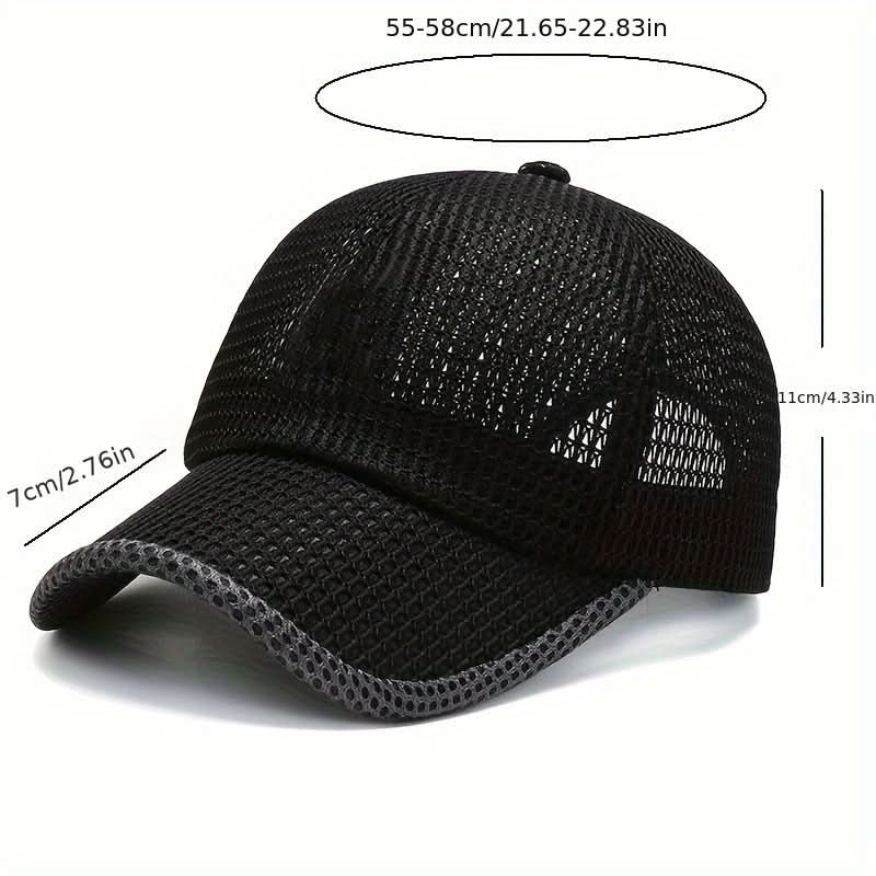 Cappellino da baseball in rete traspirante AEROMESH — Protezione solare leggera e ventilata