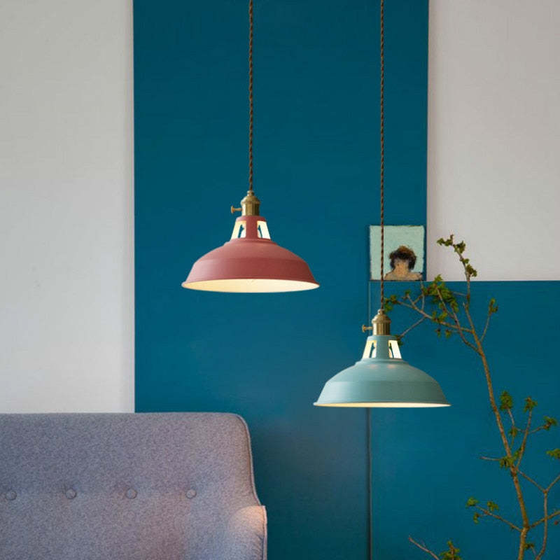 NovaLume Spectrum Morandi Pendant Light With Colorful Glow For Living And Dining Rooms