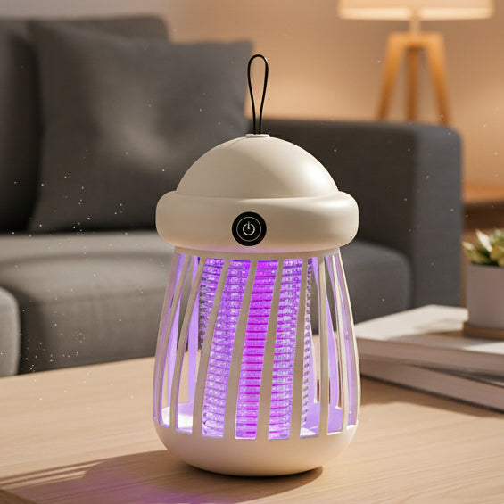 Lámpara antimosquitos NovaGuard – Rejilla eléctrica de 3000 V, luz ultravioleta