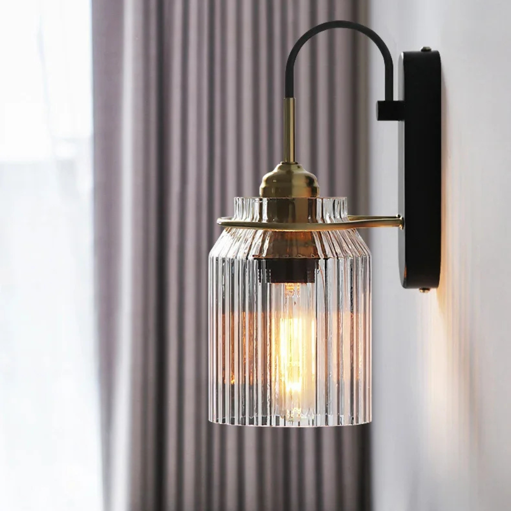 Riverton Industrial Vintage Wall Light With Exposed Bulb And Antique Finish For Indoor Spaces