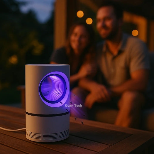 Versatile UV Insect Trap For Indoor Or Outdoor Use Quiet Electric Mosquito And Fly Catcher