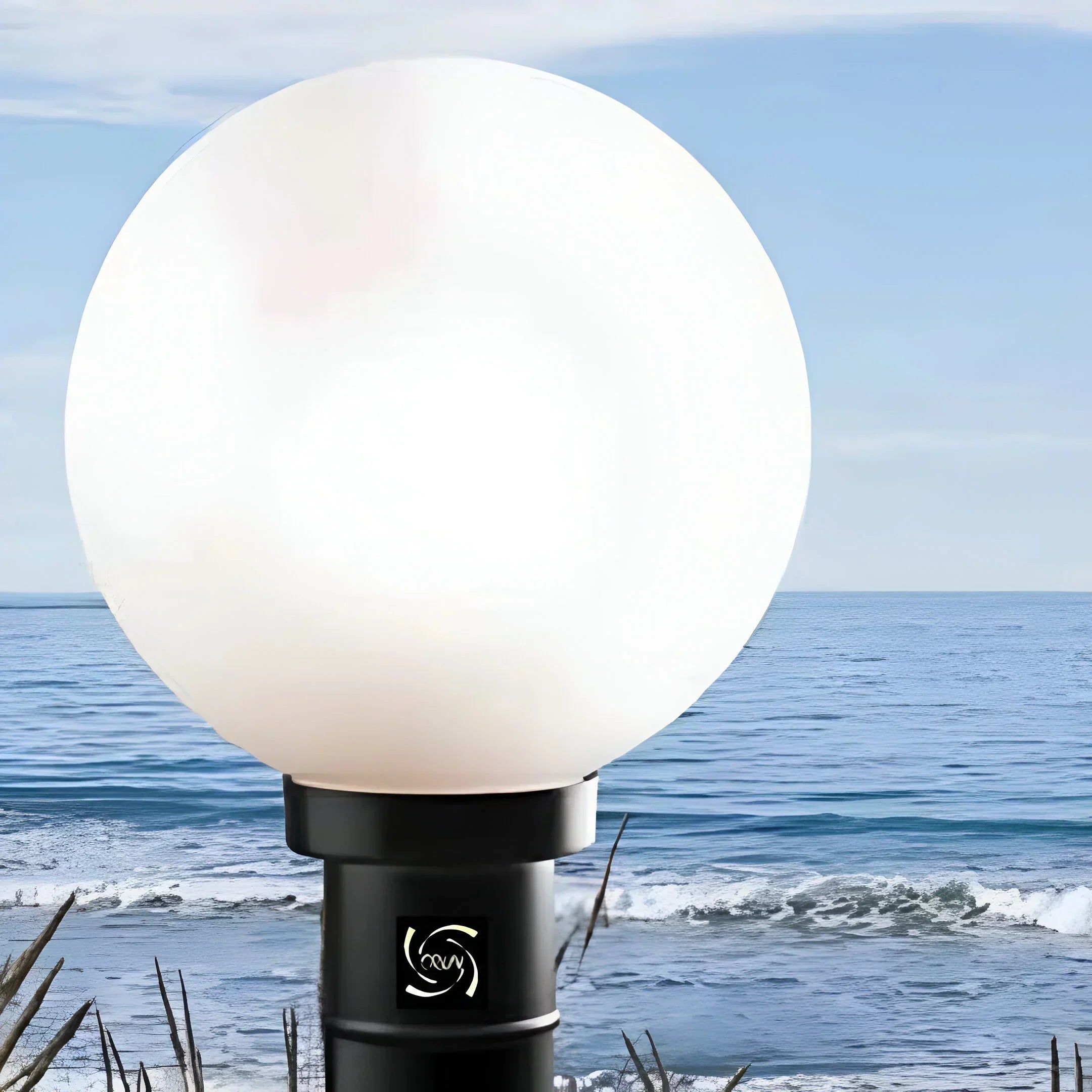 LumiGlobe 3-Pack Waterproof Solar Path Lights For Outdoor Paths And Garden Edges