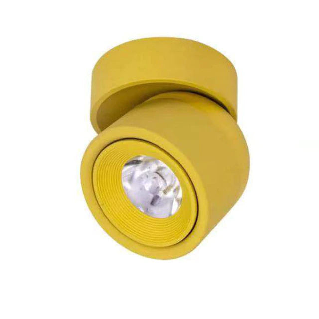 Dimmable Aluminum LED Spotlight — 340° Rotating Directional Light