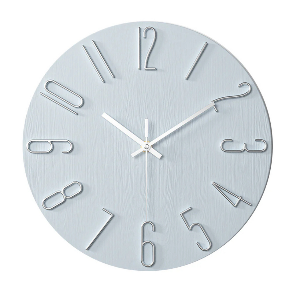30 cm vægur moderne stille quartz stue minimalistisk design