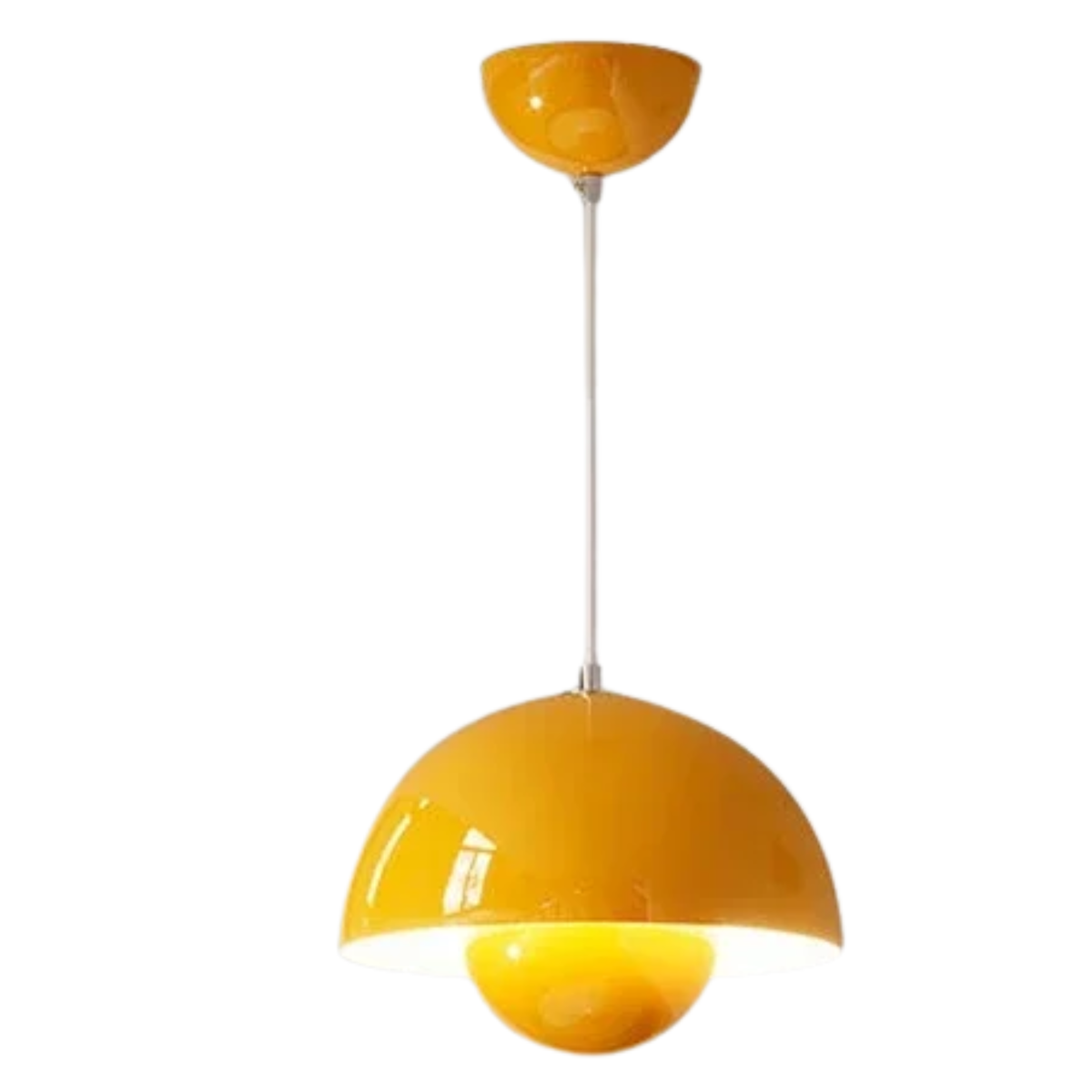 Macaron Nordic LED Pendant Chandelier — Mushroom-Inspired Shades, Soft Color Design