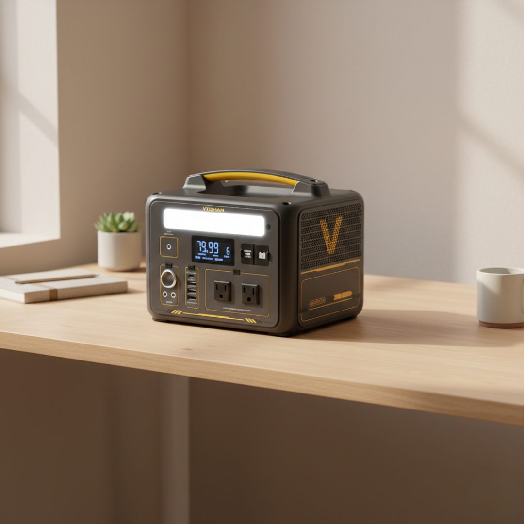 Lightweight Solar Generator For Off Grid Power And Emergency Backup Power Station