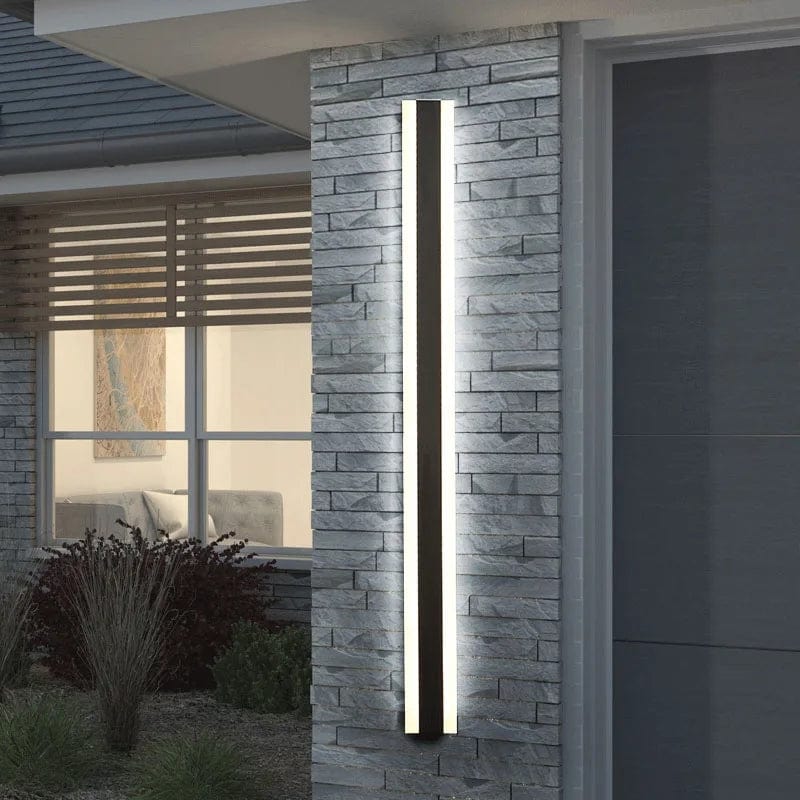 NovaLuma Dimmable Outdoor Sensor Light Wall LED Waterproof Fixture Perfect For Entrances And Porches