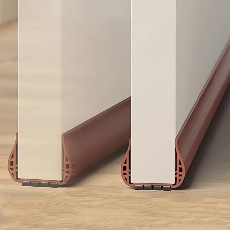 Adjustable Draft Stopper For Doors Reducing Cold, Wind And Noise