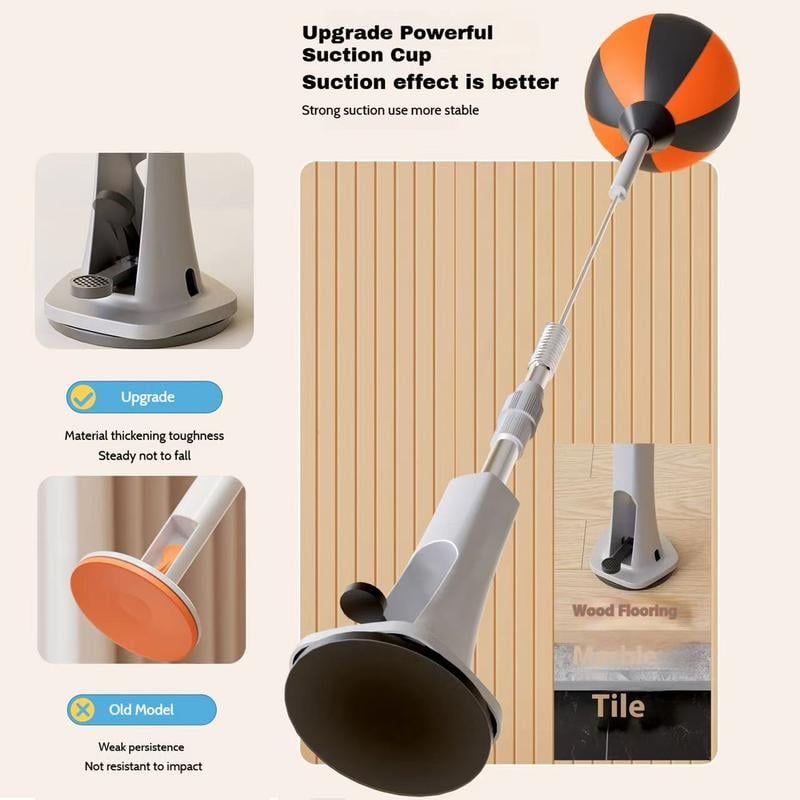 Suport ajustabil pentru sac de box speedball — stație de antrenament cu bază stabilă